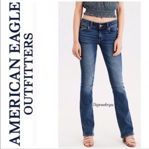 AMERICAN EAGLE KICK BOOT FLARE JEANS 6 Y2K
